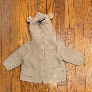 GAP Cozy brown Knit Baby Sweater